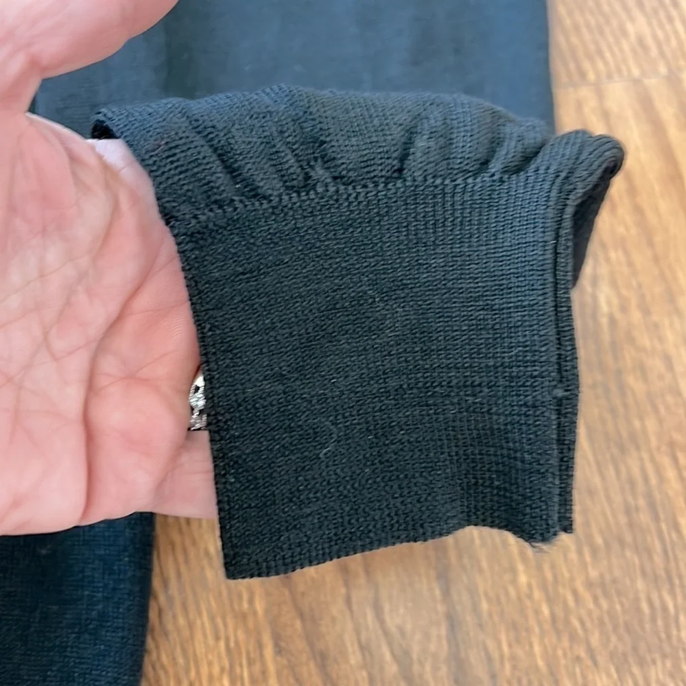 Ermenegildo Zegna Black Sweater size 52V Large